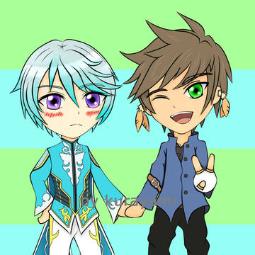 chibi mikleo and sorey