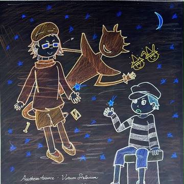 星空の二人の少年