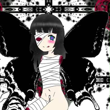 黒髪少女
