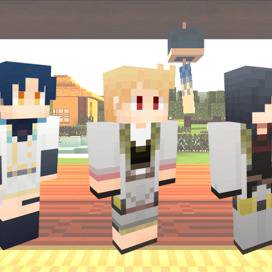 【刀剣乱舞】Minecraft用スキン（太鼓鐘・ソハヤ・大典太）