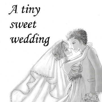A tiny sweet wedding