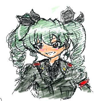 絵チャにてドゥーチェ