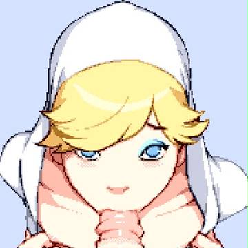 Angel Pixel Blowjob