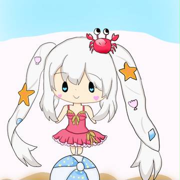 水着マリーちゃん