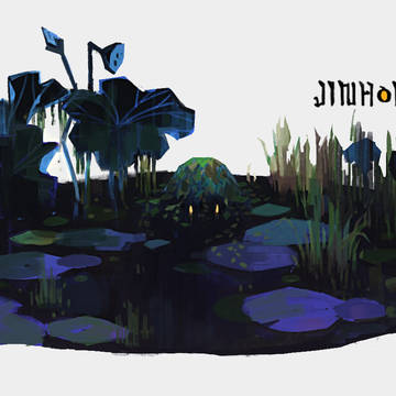 A mysterious lake