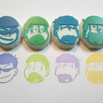 おそ松さん消しゴムはんこログ