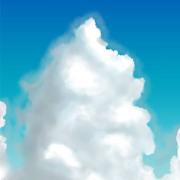 雲の練習
