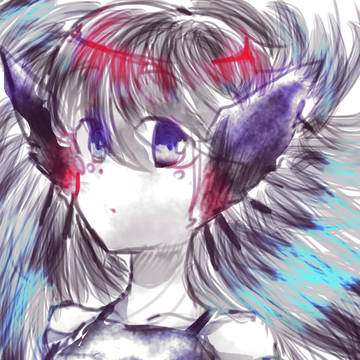 グリザイユ塗り習作