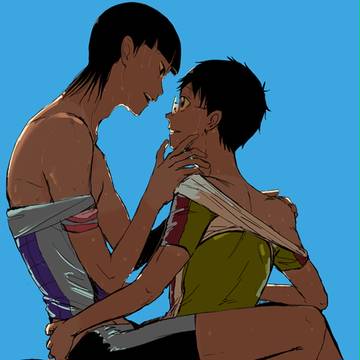 さかみど前提同軸リバ 表紙描かせて頂きました!