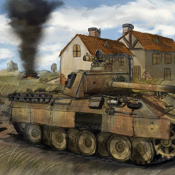 panther tank with night viaion