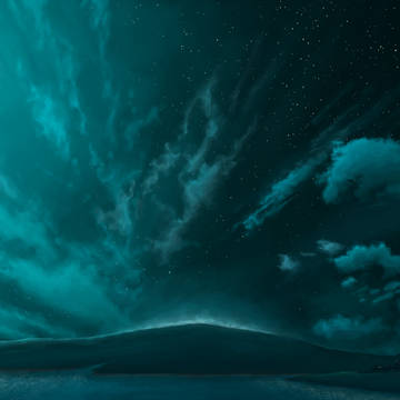 藍い夜