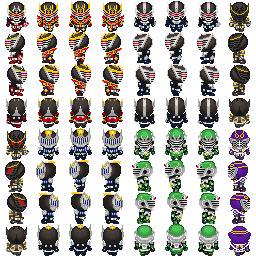 RPGツクールVX用 仮面ライダー龍騎