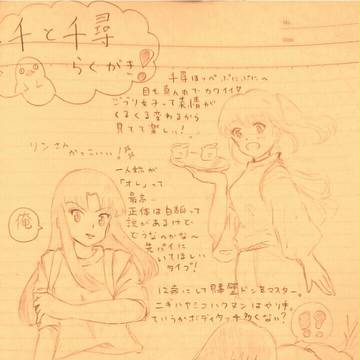 千ちひらくがき