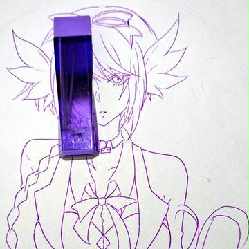 片目隠したほうが良かった件の落書き