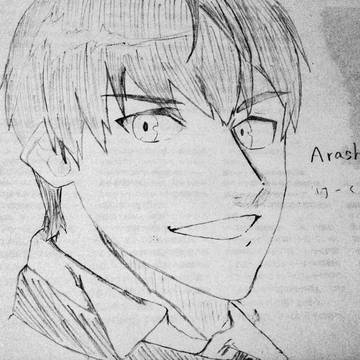 アーラシュさん模写