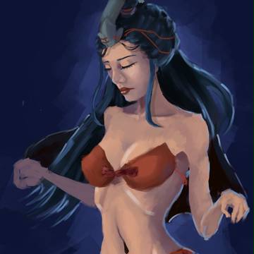刀锋铁骑 王异 去线稿