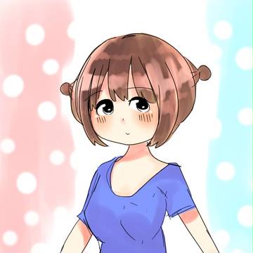 お団子の人