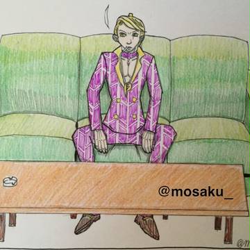 ソファ頑張った