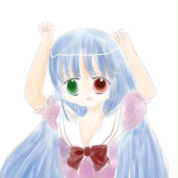 オッドアイの子