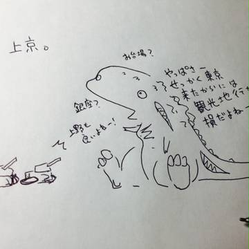 上京。