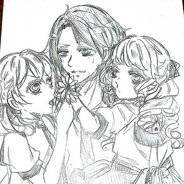 仲良し？双子