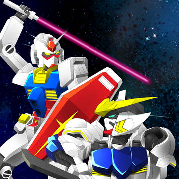 新旧ガンダム・決闘