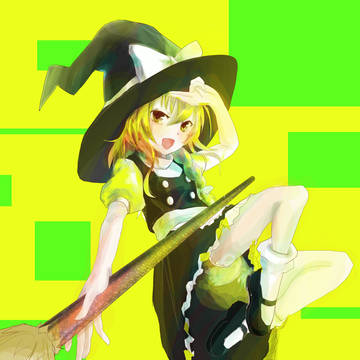 間近でマジカルワンダー魔理沙
