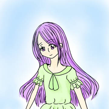 初投稿✨　～女の子の絵～