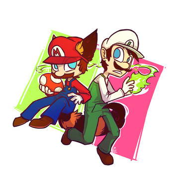 Mario and brother