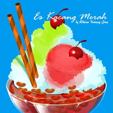 Es Kacang Merah