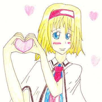 アリス 落書き