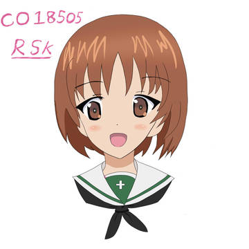 ガルパン　みほ