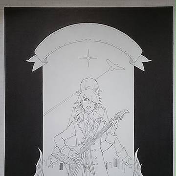 Sound Horizonリレーイラスト作業工程