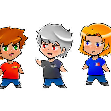 Chibi Bad Touch Trio