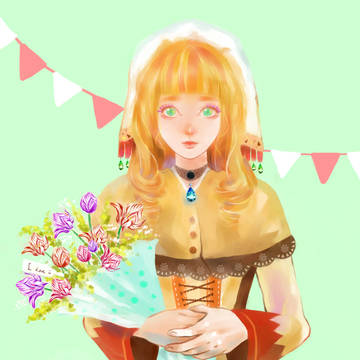 花売り娘