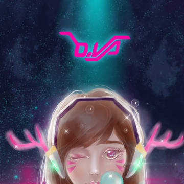 D.Va-クリスマスアート