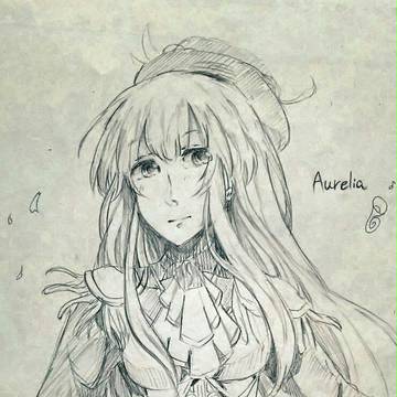 白猫落書き