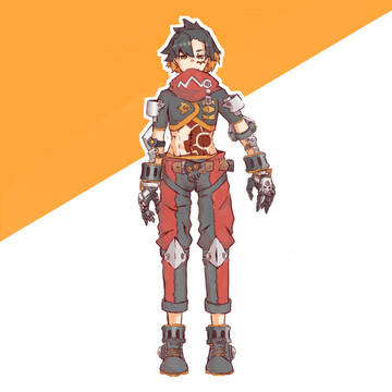 オリジナルキャラ　＜ガブ＞