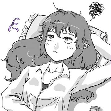 休憩中に、落書き