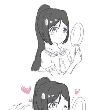 ウインク練習果南