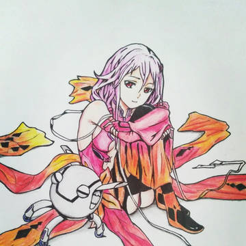 Guilty Crown ‘s hand-painted