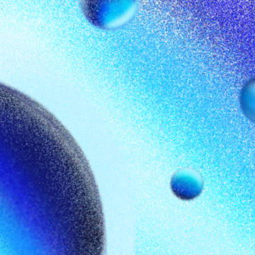 寒色の宇宙