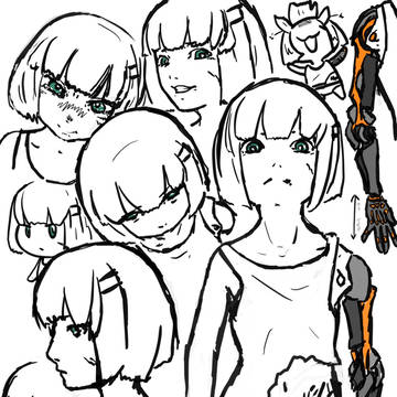 義肢少女つめこみ