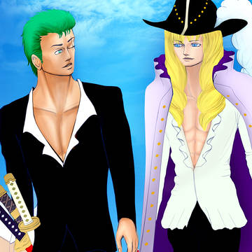 Zoro&Cav in Dressrosa