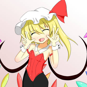 バニーダブルピースフランちゃん