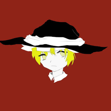 シンプル魔理沙