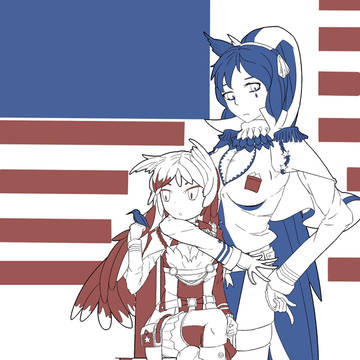 【战舰少女R】北卡x花生