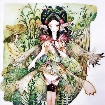 いろはさんの鳥神