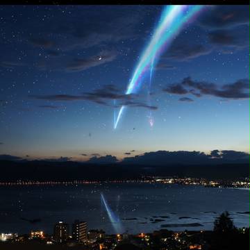 湖と彗星