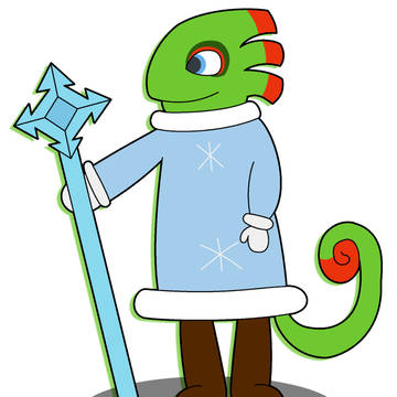 [Old art] Yooka the snow child